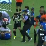 Pelea campal en Brasil deja 23 expulsados; lejos del Récord Guinness