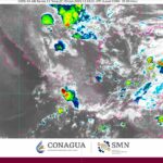 La onda tropical número 4 que se desplazará sobre el sureste del país