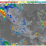 Pronostican lluvias fuertes en estados del noreste, oriente y sureste mexicano, incluida la península de Yucatán